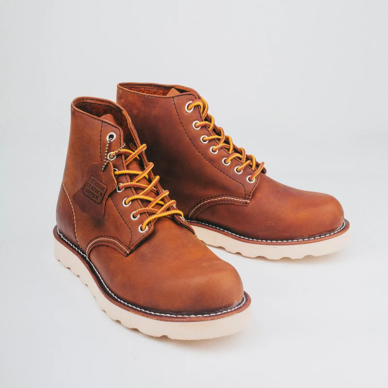 Men Formal Wear With Boots - 2025, Frühling, Vintage-Qualität, Herren-Freizeitschuhe, handgefertigt, rahmengenähtes