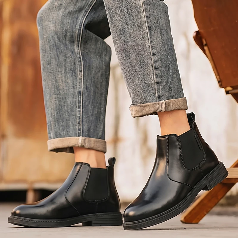 Herren Chelsea-Stiefeletten au – Men Formal Wear With Boots Bewertung und Preis