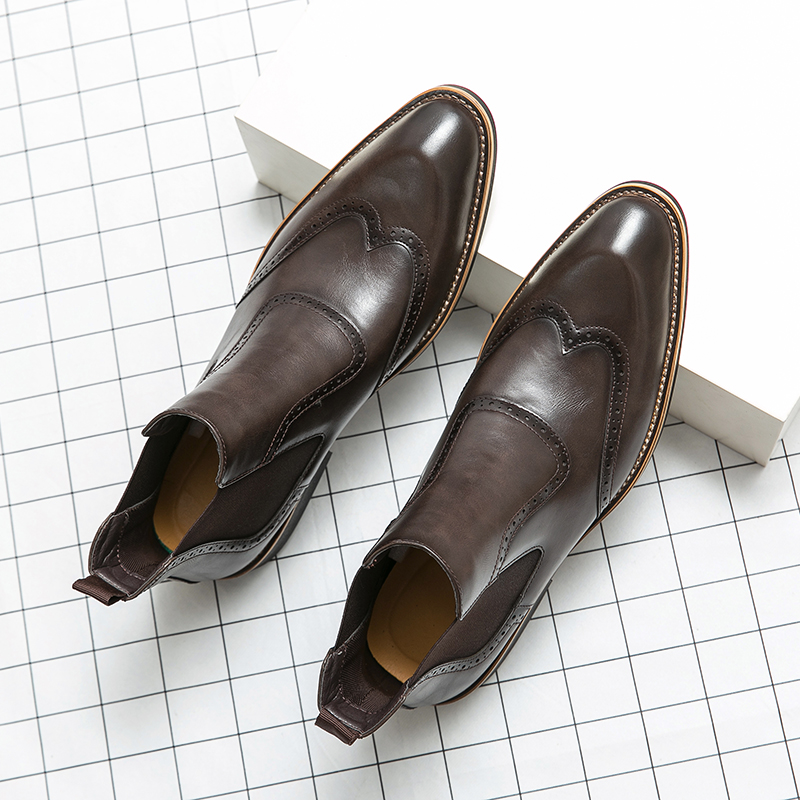 Britischen Stil Herren Mode Ch – Men Formal Wear With Boots Bewertung und Preis