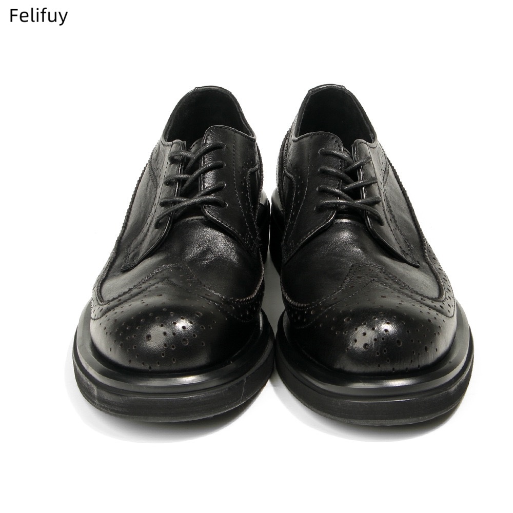 Schwarze Derby-Schuhe, Vintage – Men Formal Wear All Black Bewertung und Preis