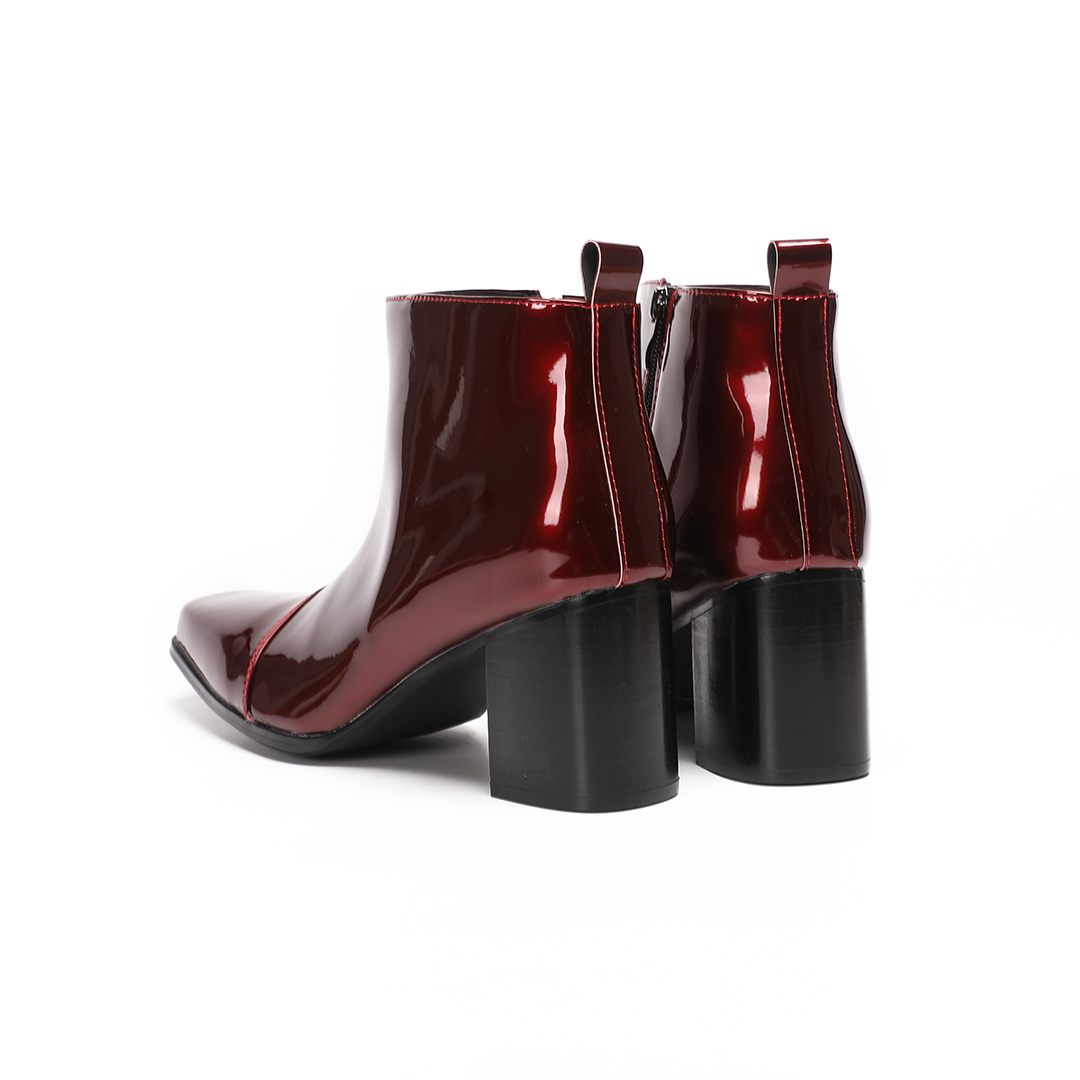Herren Rote Echtleder High-Hee – Men Formal Wear With Boots Bewertung und Preis