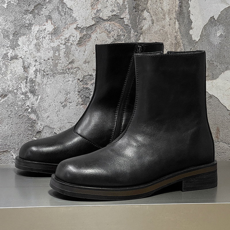 Vintage-Herrenstiefel, luxuriö – Men Formal Wear With Boots Bewertung und Preis
