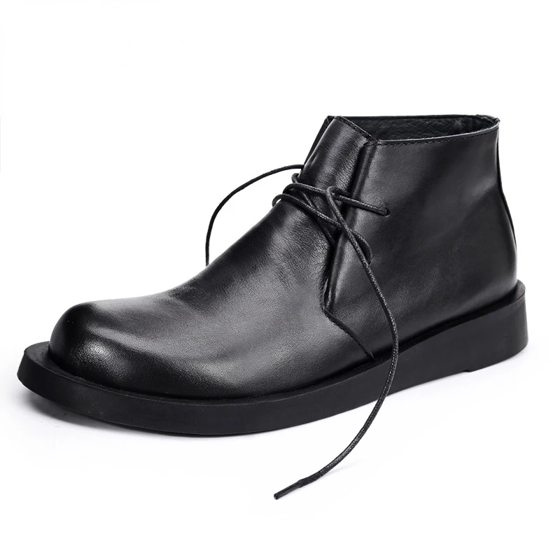 Vintage Echtes Leder Herren Kn – Men Formal Wear With Boots Bewertung und Preis