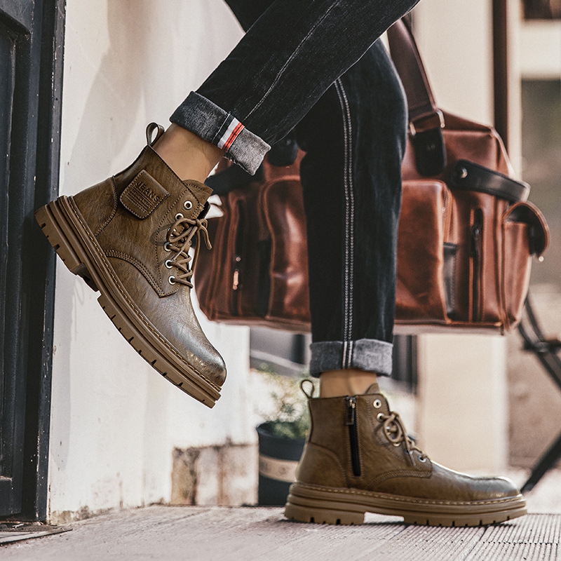 Herbst- und Winterstiefel für  – Men Formal Wear With Boots Bewertung und Preis